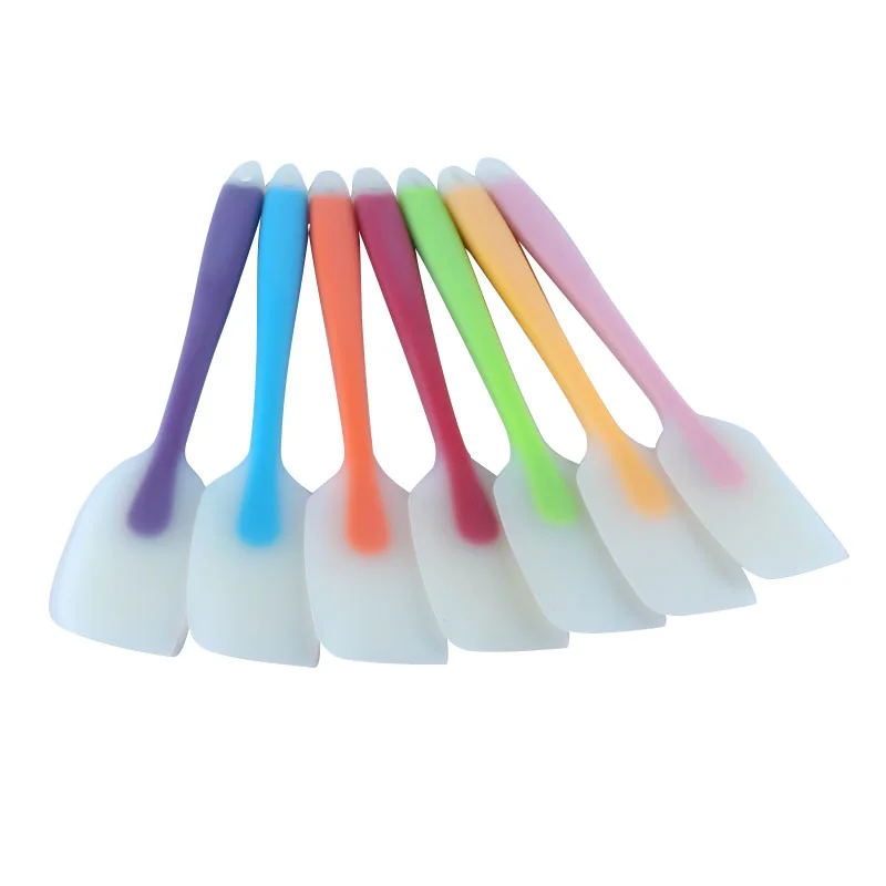  1PCS Silicone Cream Scraper One Large Cake Baking Jam Spatula