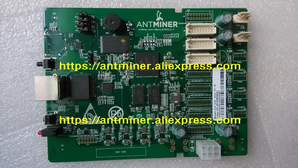 Последняя версия Antminer S9 controlboard XC7Z010 Bitcoin Miner Запчасти bitmain данные приборной панели