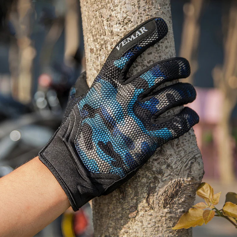 Новые мужские камуфляжные Мотоциклетные Перчатки Guantes Luvas мотоэкипировка