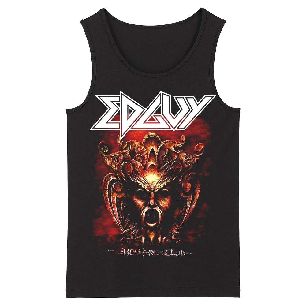 Todhoof Edguy Death тяжелый металл HardMetal Deathcore мужской топ топы на бретелях Азиатский размер