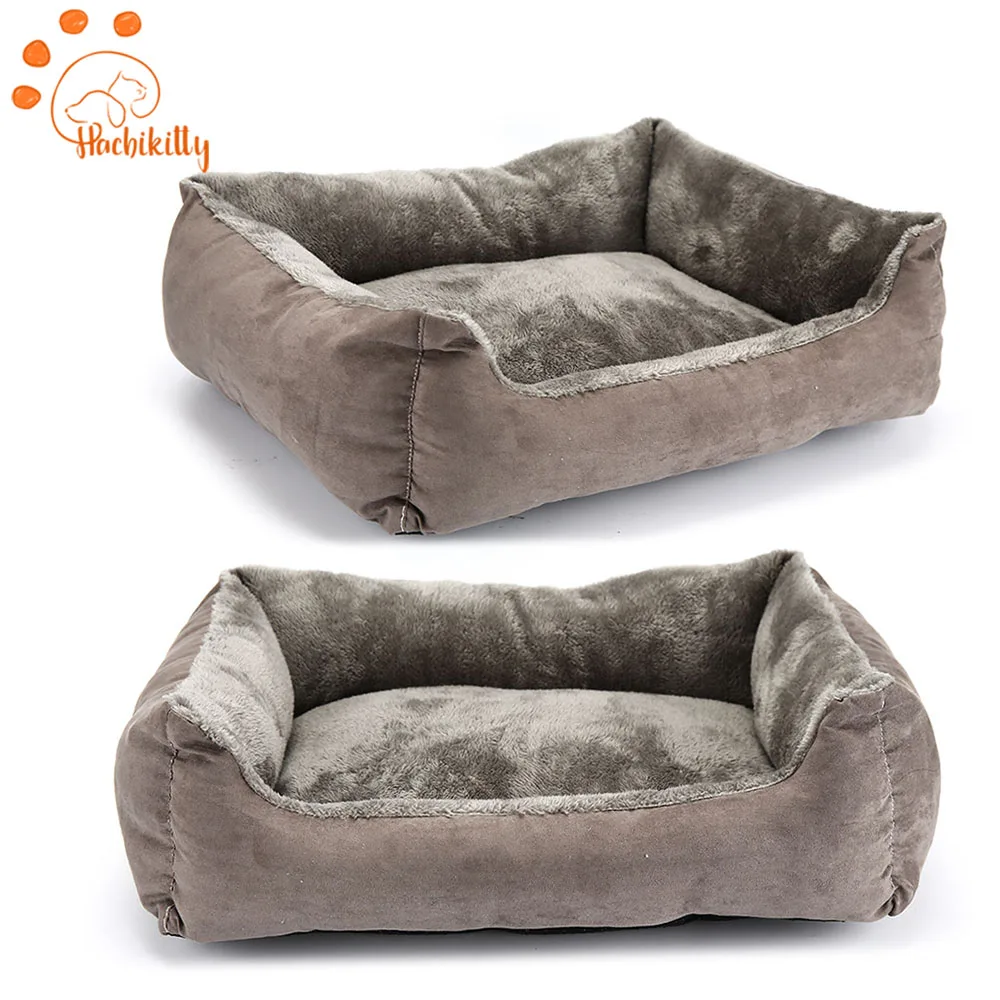 Beste Huisdier Producten Effen Hond Bed Sofa Mat Kat Levert Dikke Bed Voor Kleine Grote Hond Zomer Huis B Voor Animal hond Zachte Bed XR0004