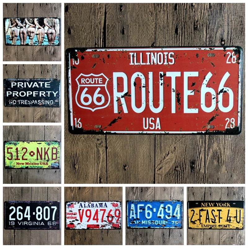 

1pcs Car Vintage bolts for license plate number frame Metal Wall Craft Retro Garage Home Decor