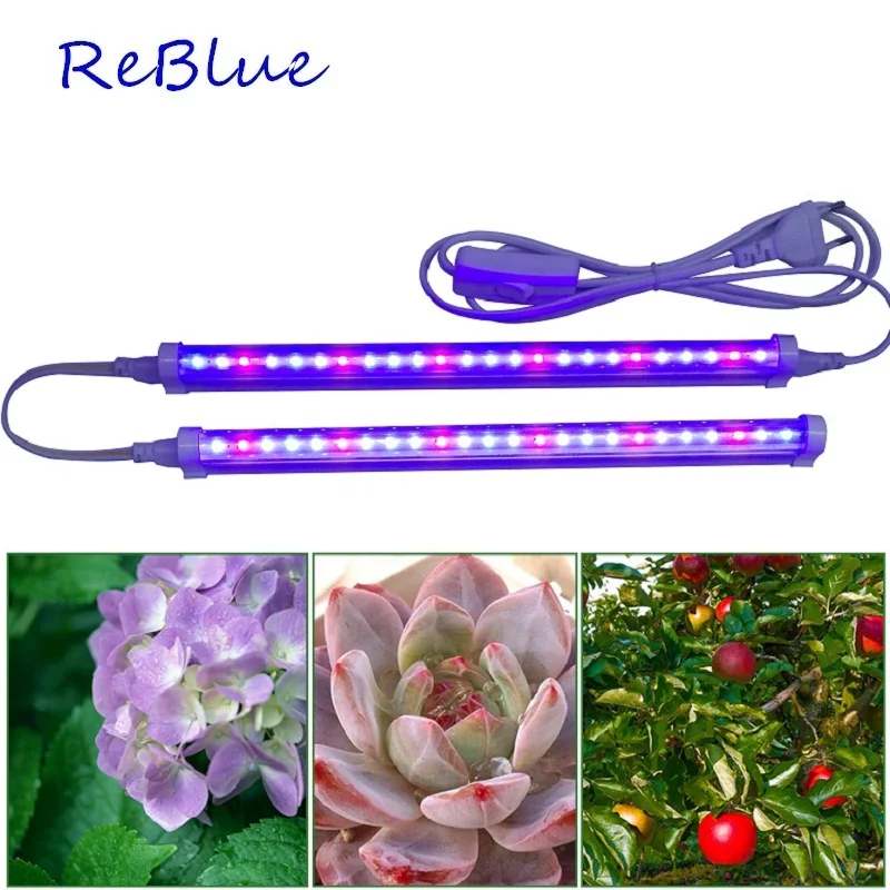 ReBlue Phyto Lamp 12W Led Grow Light Plant Lights Led Bulbs Seedling