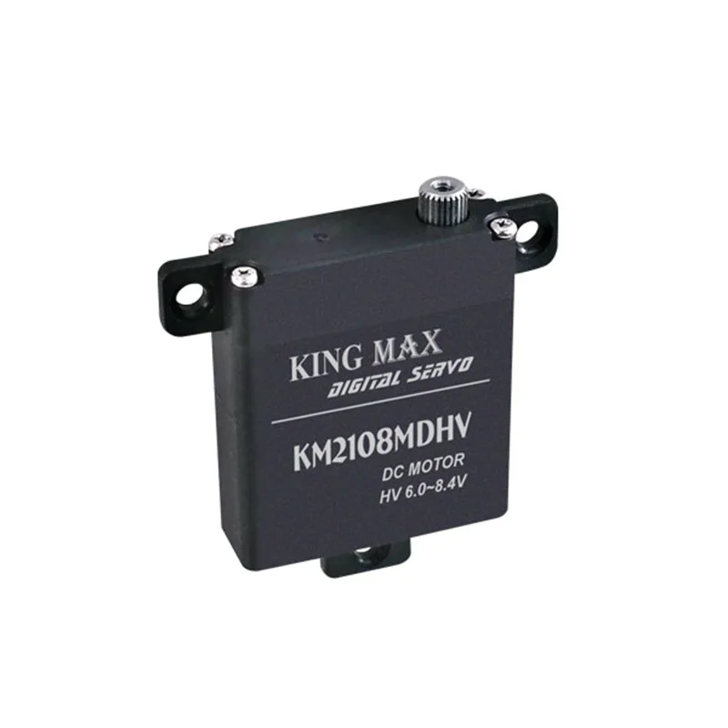 

KINGMAX KM2108MDHV 21g 8kg.cm digital metal gear wing servo for RC airplane