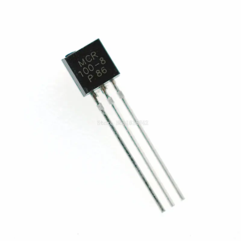 50 шт./лот MCR100-8 100-8 MCR100 TO-92 цбт 600 в 800mA Новинка | Электронные компоненты и