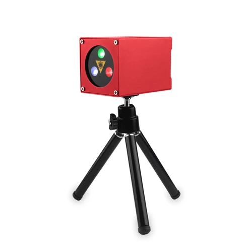 ALIEN 30 узоров мини RGB перезаряжаемый лазерный проектор сценическое освещение эффект вечерние свадебные Бар Диско DJ праздник Рождество лазер - Цвет: Red