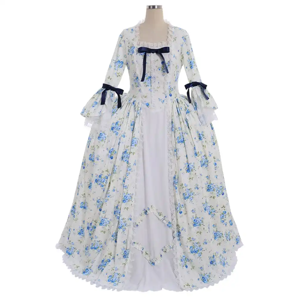 Cosplaydiy カスタムメイドマリー アン中世のドレスルネサンスの衣装 Belle Rococo ボールガウンドレス L3 Movie Tv Costumes Aliexpress
