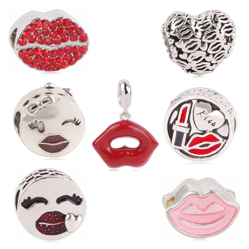 AIFEILI Valentine's Day For Original Pandora Charms Bracelet DIY