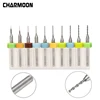 10pcs/Set 0.2-1.2mm 3D Printer Nozzle Cleaning Drill Bits for Extruder RepRap 3D Printer Accessories For MK7 MK8 Print Nozzle ► Photo 1/6