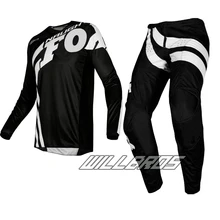 Corridas de 2019 MX 180 Cota Preto Calças Jérsei Motocross Adulto Conjunto de Engrenagens