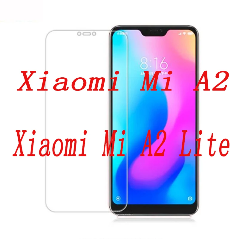 Smartphone Tempered Glass for Xiaomi Mi A2 / Lite 9H Explosion-proof Protective Film Screen Protector cover phone | Мобильные