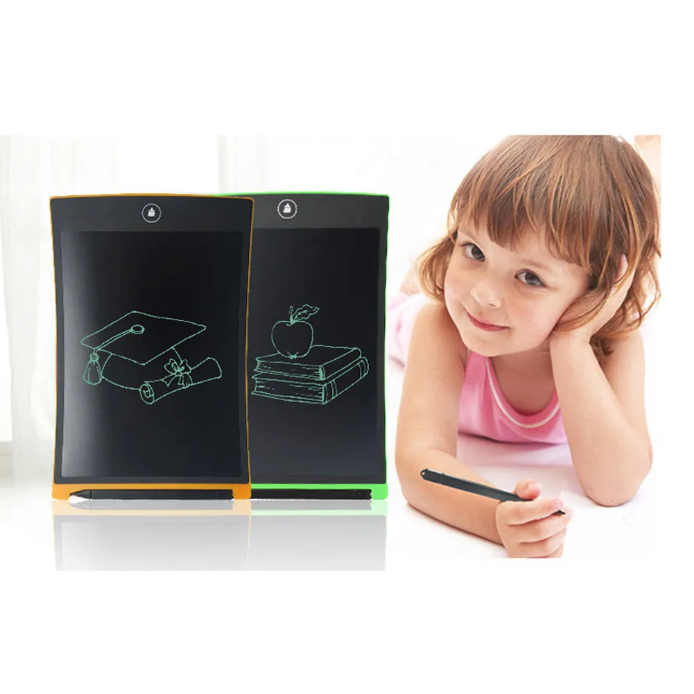 

New 8.5/12 Inch Portable LCD Handwriting Board With Pen Electronic Writing for Pad Drawing Tablet Notepad For Home Office QJY99