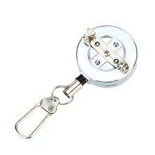 7 см рыболовный Zinger втягивающий фиксатор держатель инструмента зажим на трос выдвижная катушка рыболовный держатель значок рыболовные снасти коробки