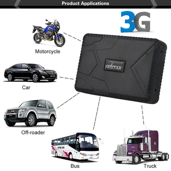 

Vehicle Tracker TK915-3G GPS Locator Waterproof Strong Magnet 3G Car GPS Tracker 12-24V 7800mAh Battery 80Days Standby Free APP