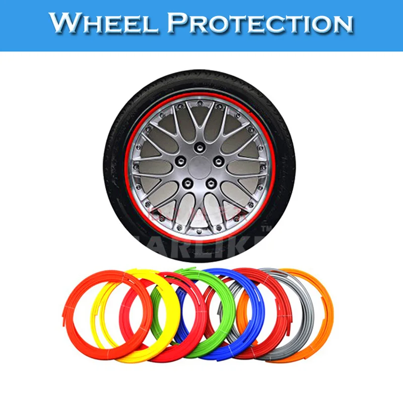Rims On Car App >> Color Wheel Rim Protector Tire Guard PVC Molding Trim Scratch Protection Car Exterior ... Rims On Car App >> Color Wheel Rim Protector Tire Guard PVC Molding Trim Scratch Protection Car Exterior ...