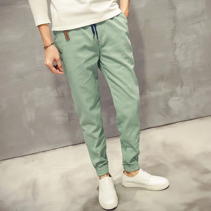 light green khaki pants
