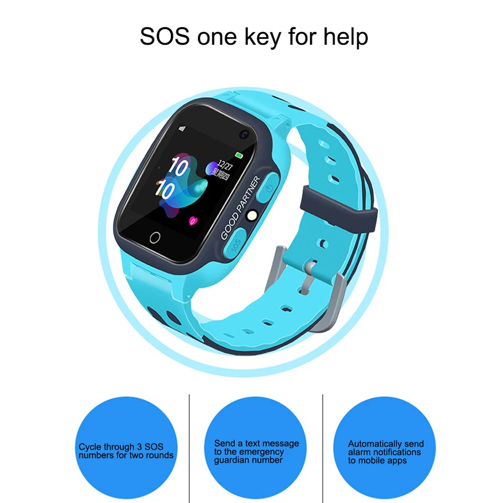  S16 Touchscreen Kinder Smart armbanduhr Kamera GPS Tracker Armband Wasserdichte Positionierung Anru