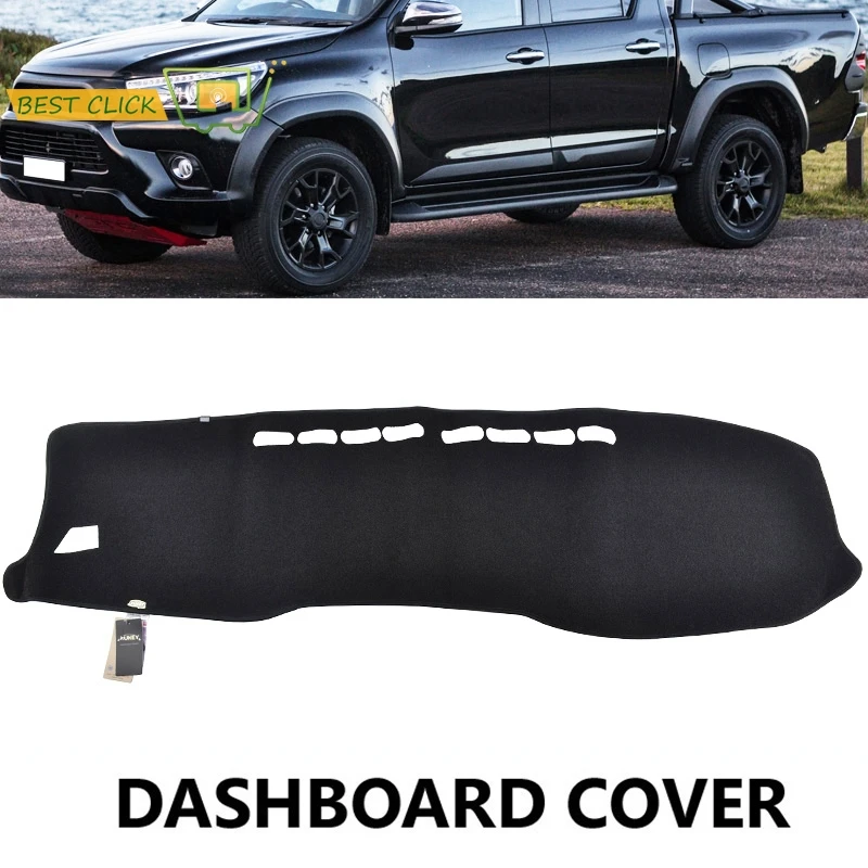 Dashboard Cover Dashmat Dash Mat Dash For Toyota Hilux SR SR5 4x4 REVO 2016 2017 2018 Board