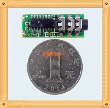 

Free Shipping!!! Miniature DSP FM stereo FM receiver module / RDA7088 broadcast radio board / can drive headphones module