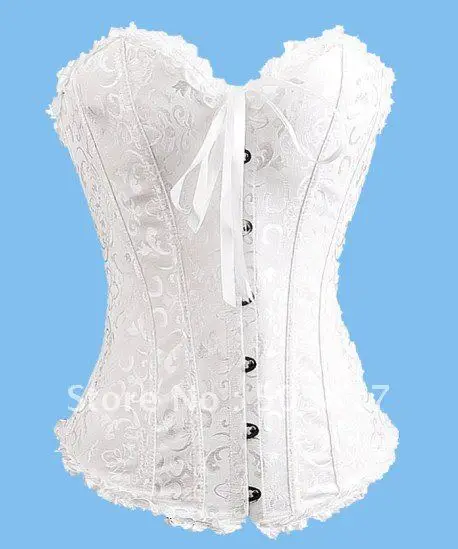 Drop Ship 1 Pc White Bridal Corset Dress Underweareurope Traditional 