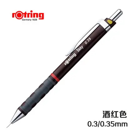 Немецкий механический карандаш rotring tikky 0,35& 0,5& 0,7& 1,0 студенческий карандаш для рисования Tikky 1 шт./лот - Цвет: as picture 1pcs