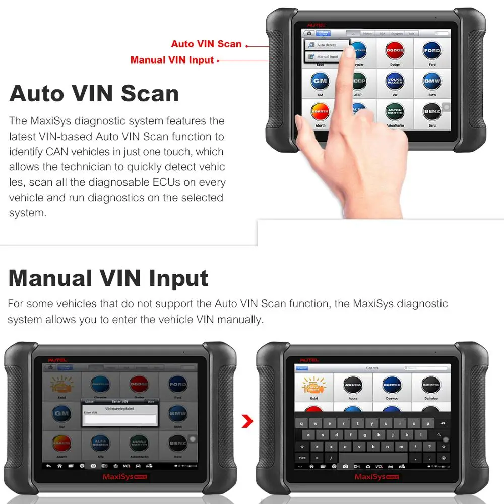 Autel Maxisys MS906BT Escaner Automotriz профессиональный автомобильный диагностический автоматический инструмент OBD2 сканер Bluetooth ECU кодирующий код ридер