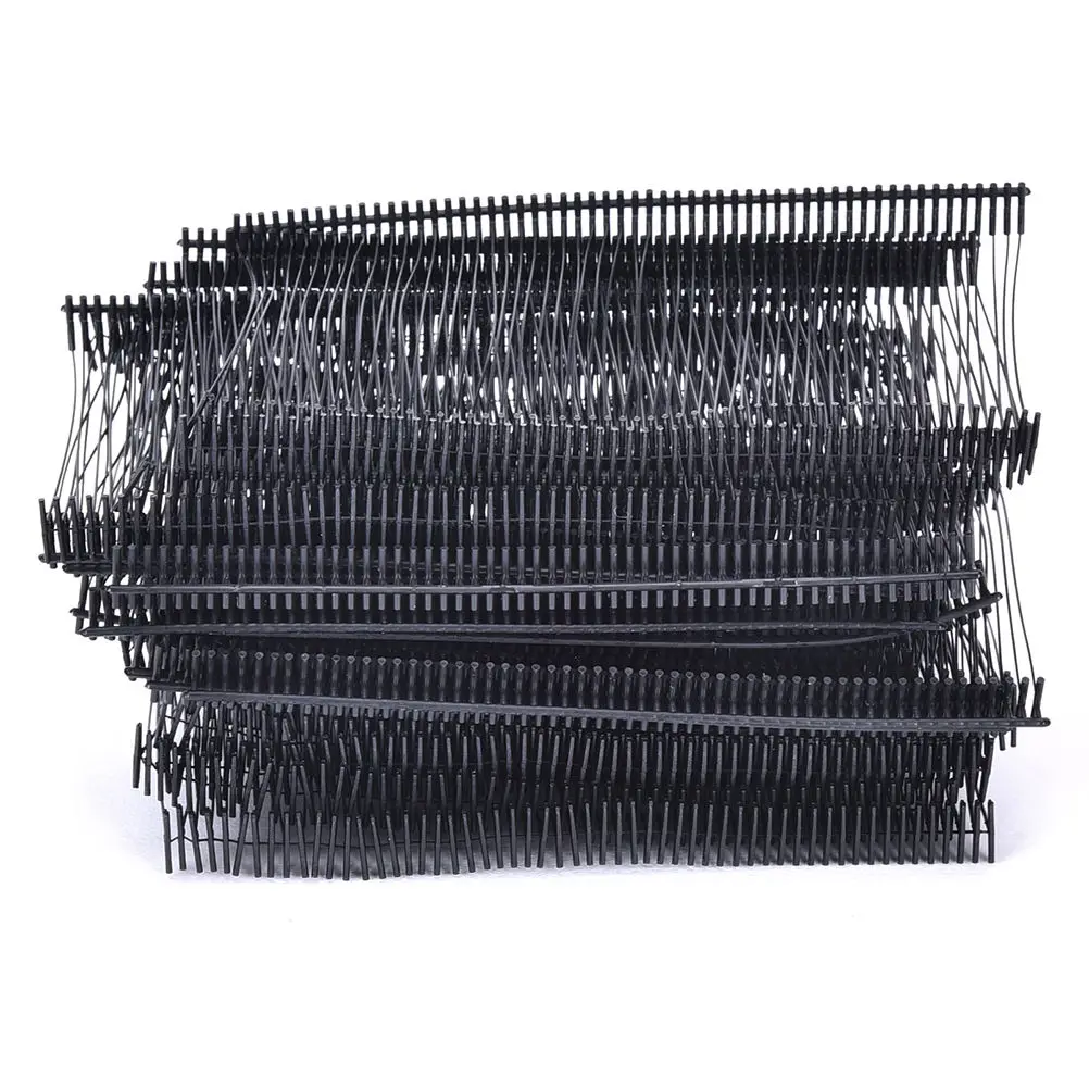 

50mm White Black Colors Durable Plastic Garment Clothes Price Label Tagging Tag Machine Barbs 5000Pcs
