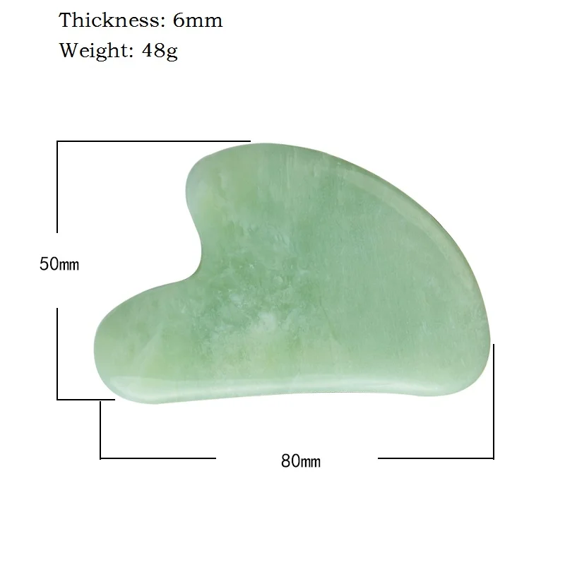 Натуральный Xiuyan Gua Sha царапина кристалл для лица нефритовый массажер для ног и спины акупресса точечный массажер камень терапия Инструменты для здоровья