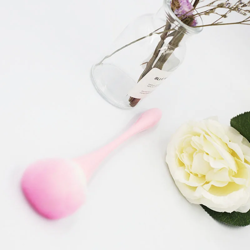 pink slim makeup brush 3