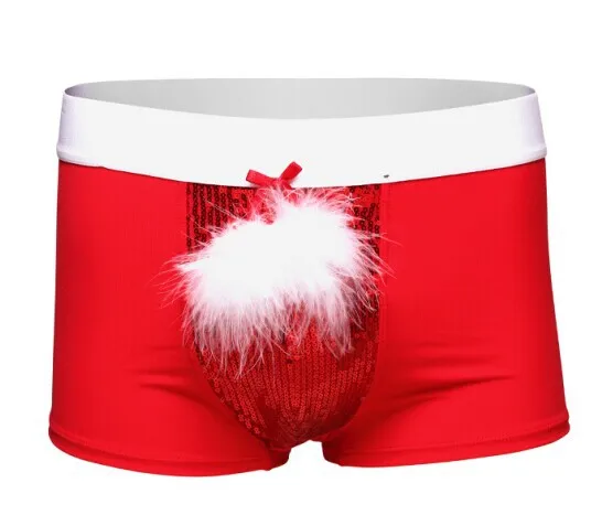 Men/'s Christmas Santa Long Boxer Shorts /& Hat M-L-XL