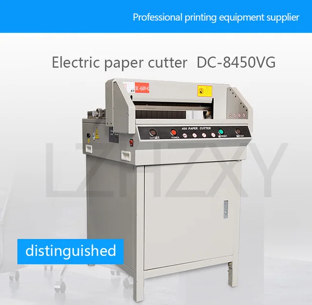  Mophorn Electric Paper Cutter 450mm 17.7 Inch Paper Cutter  Guillotine Numerical Control Automatic Digital : Office Products