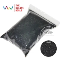 Paillettes nacrées résistantes aux solvants, couleurs noires, 0.2MM, taille 008, pour vernis à ongles gel ou autre décoration artistique, TCP16 1
