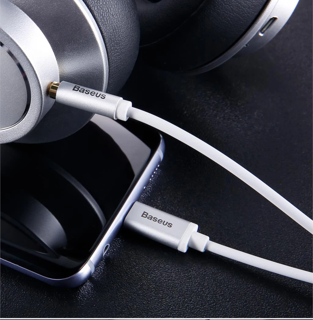 Baseus USB Type C vers 3.5mm Adapteur Audio Aux Jack-7