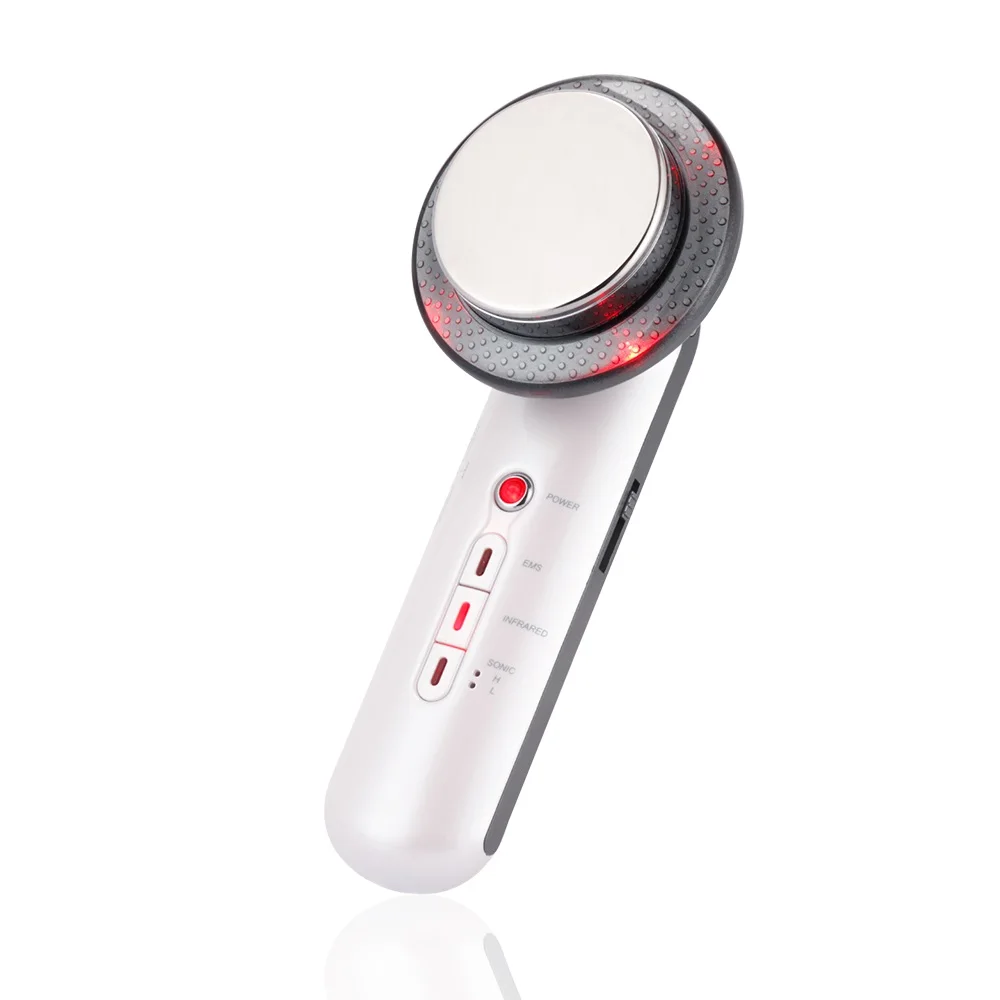 Queimador de Gordura Perda de Peso Novo Ultra-som Cavitação Rosto Corpo Emagrecimento Massageador Lipo Máquina Galvânica Infravermelho Ultra-sônica Ferramentas Ems 9 Novo ultra-som cavitação ems rosto corpo emagrecimento