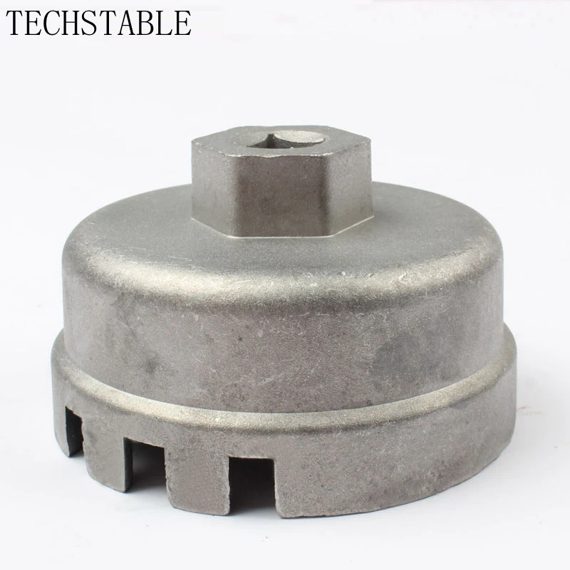 

TECHSTABLE For Toyota Prius Corolla Rav4 Auris Oil Filter Aluminum Cup Wrench