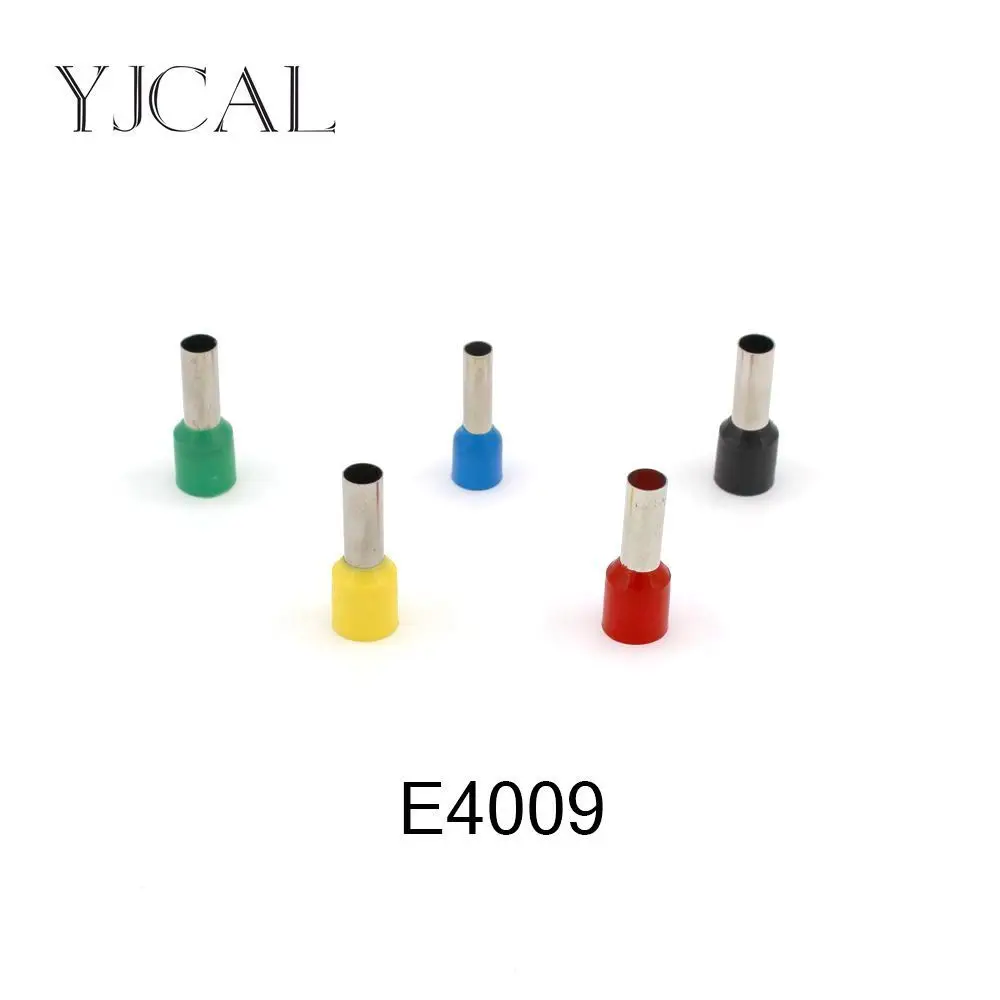 

1000pcs/Pack E4009 Insulated Cord End Terminal Crimp Terminal Wire Connector Crimp Ferrules Crimping Terminals Tubular