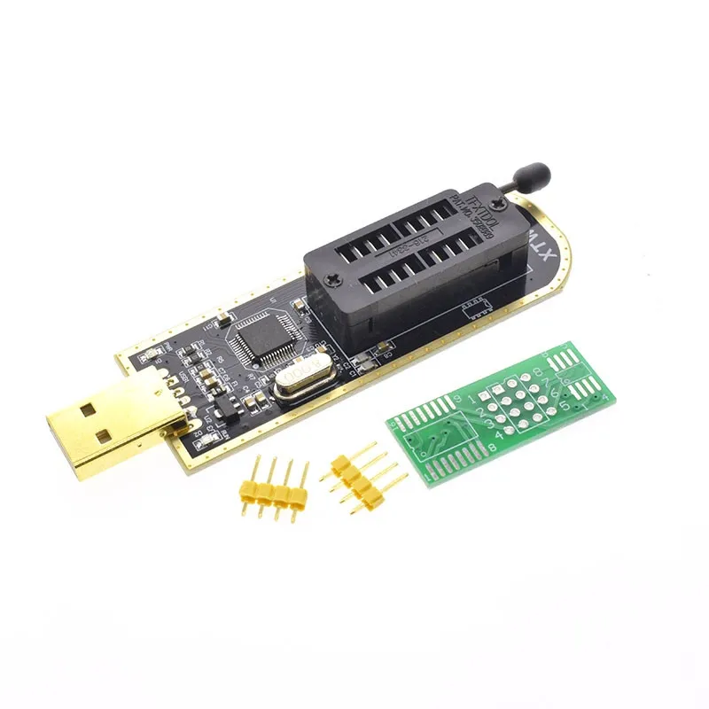 24 25 series XTW100 EEPROM Flash BIOS LCD Writer USB Programmer SPI Flash New