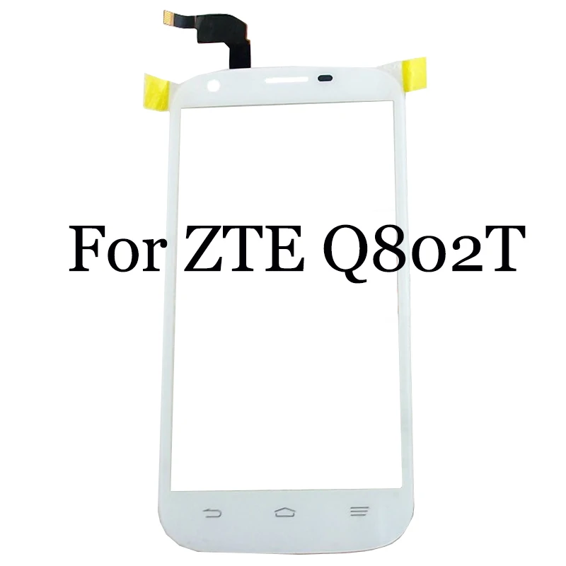 2 шт. для zte q802t Сенсорный экран панели Датчик кодирующего преобразователя Q 802 т touch