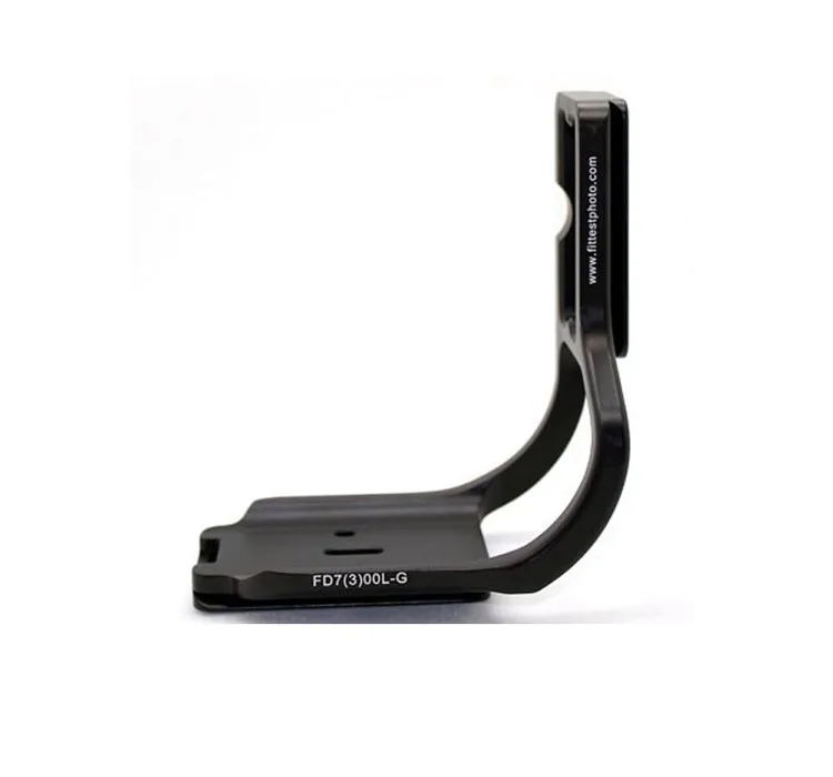 

FITTEST FD700LG FD300LG QR L Plate / L Bracket for Nikon D700 D300 with Battery Grip Custom Tripod Hold ArcaSwiss RRS Compatible