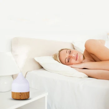 

Wood Grain Humidifier Essential Oil Aromatherapy Diffuser Usb Charging Home Air Humidifier Purify Led Night Light Mist Maker