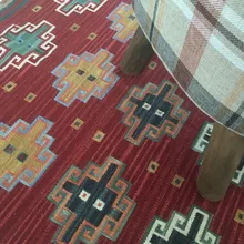 Килим красная подошва Китай Ветер Чистая ручная Шерсть ковер Onlygc193kilimyg40