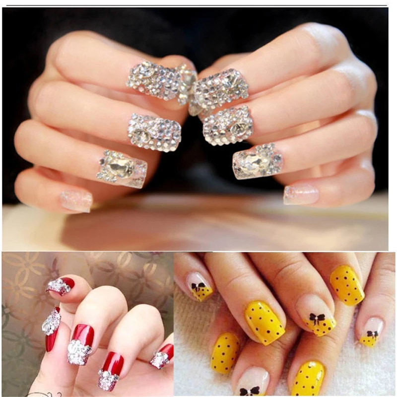 Dual-ended Nail Dotting Pen Crystal Beads Handle Rhinestone Studs Picker Wax Pencil Manicure Nail Art Tool nail art pen nail art picking tools rhinestone picker pen nail art tools rhinestone picking tool