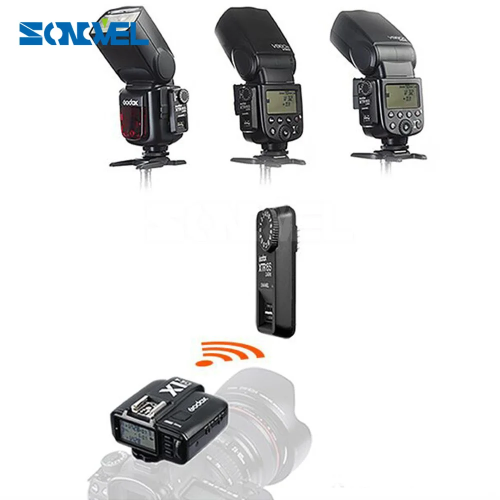 Беспроводной триггер Godox X1T S TTL 2 4G для Sony + XTR 16S Flash ресивер V850/V860C/V850II V860IIC/F V860N V850II