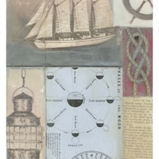 Sailor's Journal I Poster Print by Norman Wyatt (13 x 19)