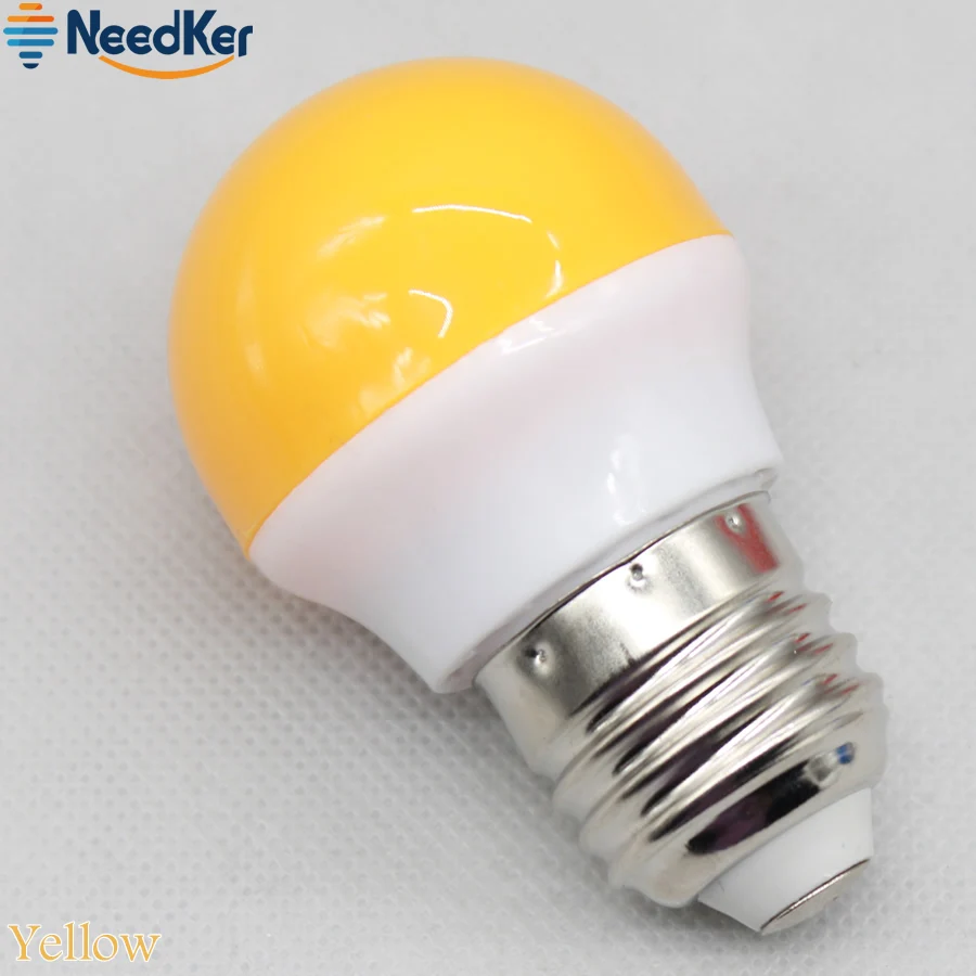 Светодиодный светильник NeedKer E27 3 Вт SMD2835 цветной светодиодный