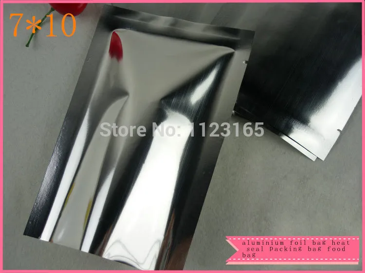 

7*10cm aluminium foil bag heat seal packing bag food bag