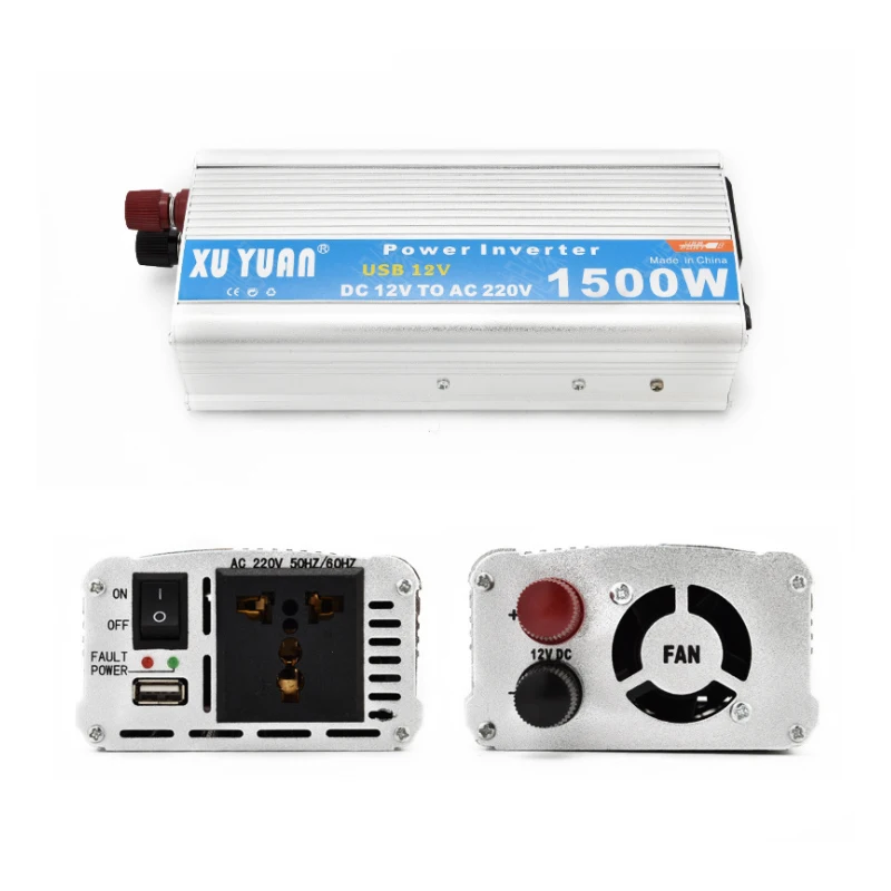 1500 W Inverter, 12 V/24 V A 220 V, 12 V/24 V A 110 V, Convertitore Di Potenza