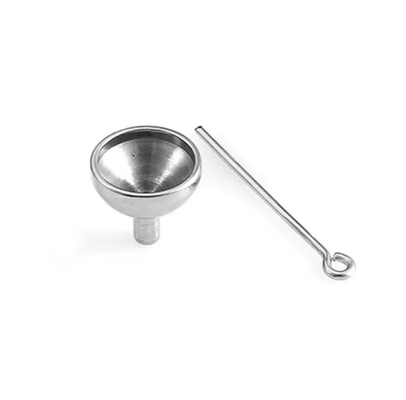 Титановая сталь мини-воронка для передачи жидких духов наполнение кремационные украшения изготовление ремесло аксессуар