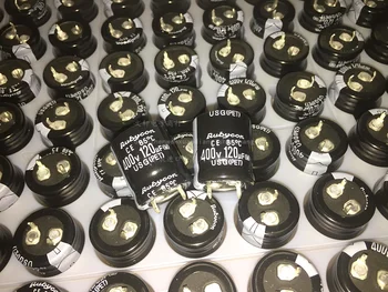 

10pcs/30pcs Japan Ruby RUBYCON 120uf 400v USG 22x25mm aluminum electrolytic capacitor Odroid real 400v120uf