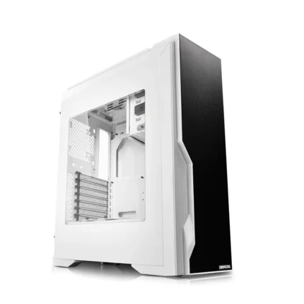 Чехол для компьютера DEEPCOOL Dukase(поддержка материнской платы ATX/Поддержка водяного охлаждения/независимый источник питания/боковой сквозной - Цвет: Серебристый